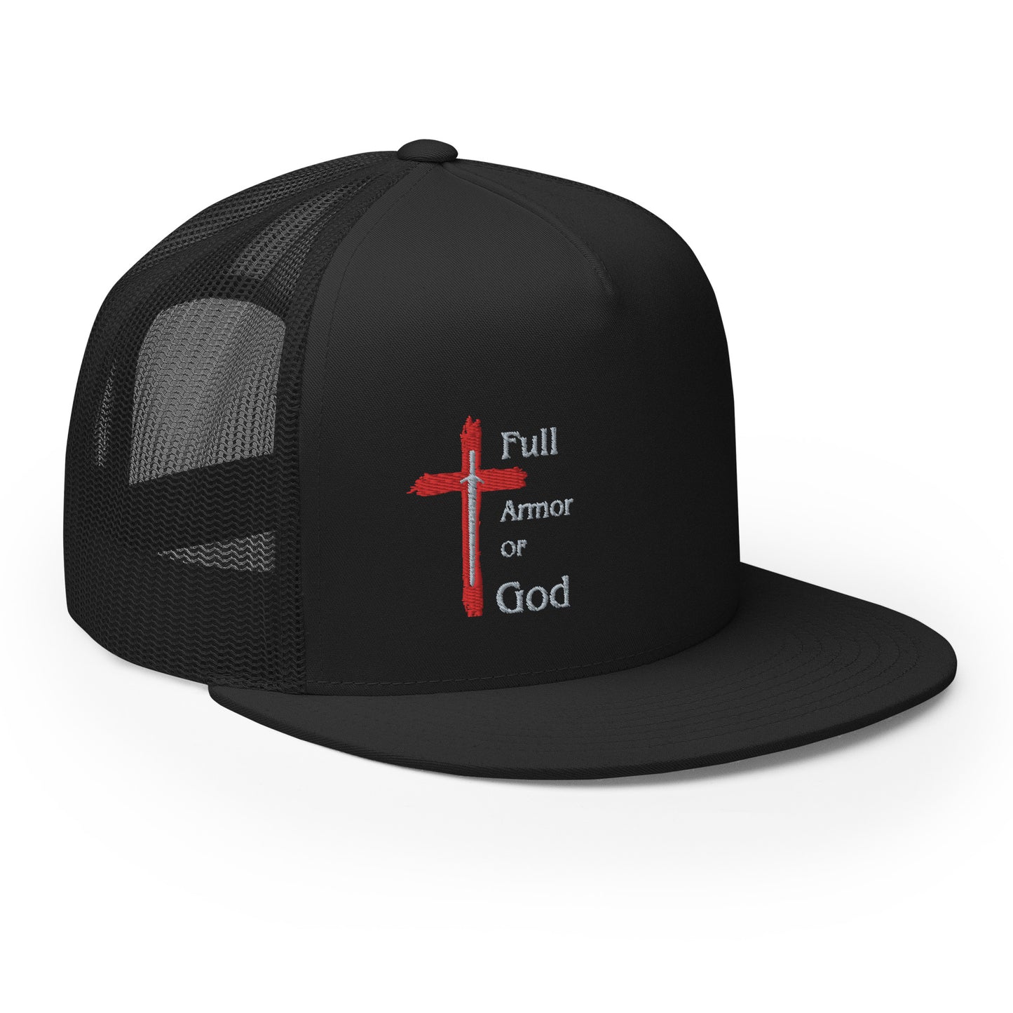 "Full Armor of God" Ypng-6006 Snapback Trucker Cap