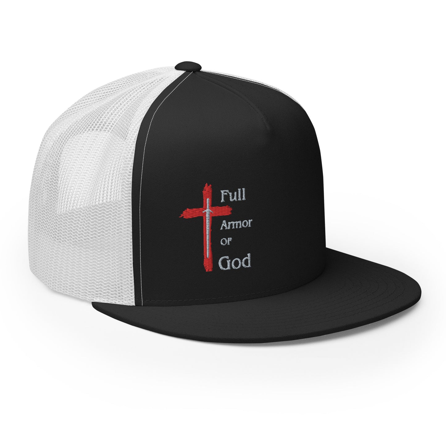 "Full Armor of God" Ypng-6006 Snapback Trucker Cap