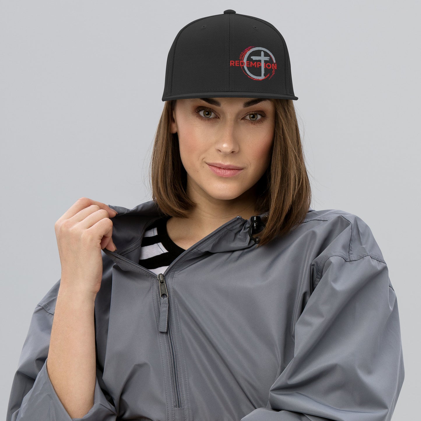 "Redemption" Ypng-6089M Wool Blend Snapback Hat