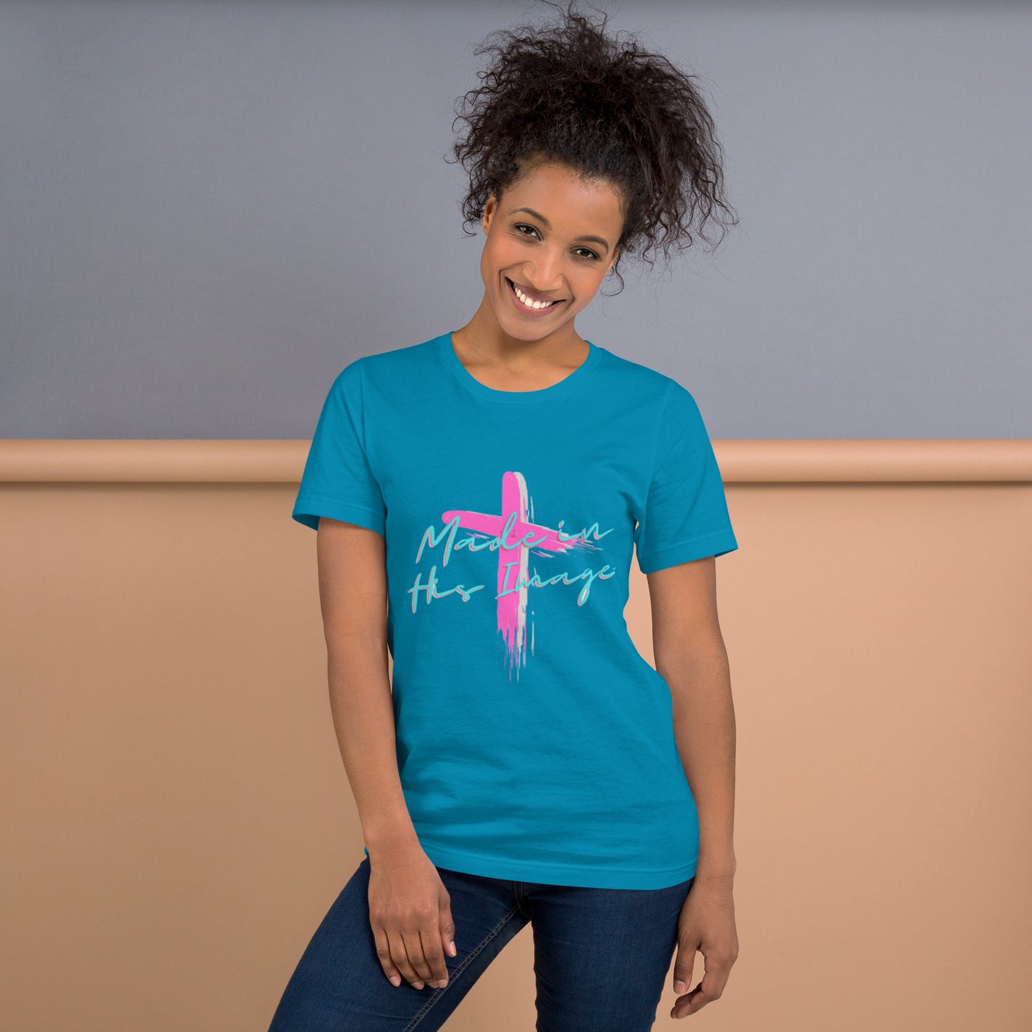 "Made in His Image" BC-3001 Soft lightweight Pre Shrunk t-shirt