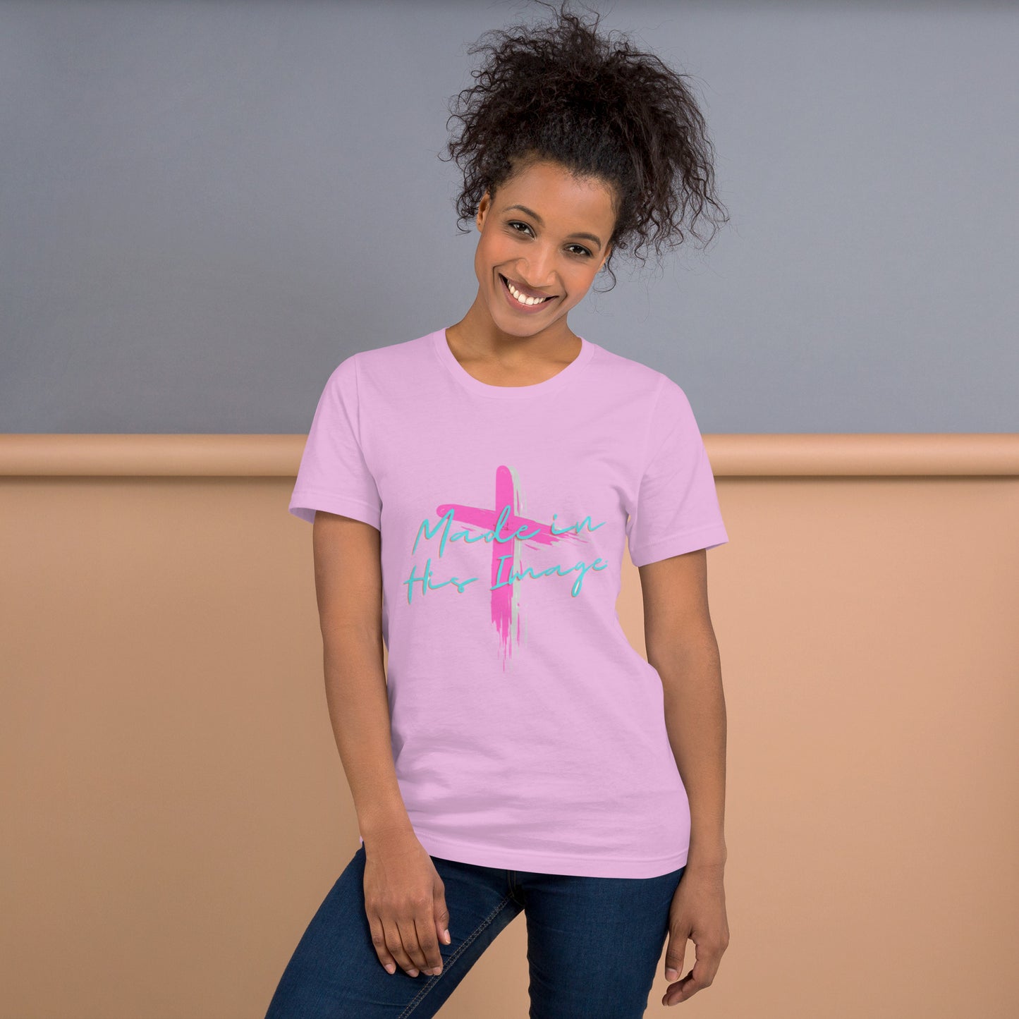 "Made in His Image" BC-3001 Soft lightweight Pre Shrunk t-shirt