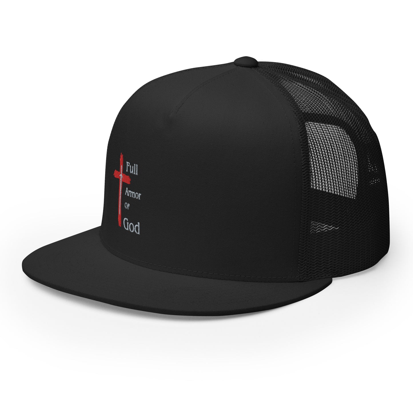 "Full Armor of God"  Snapback Trucker Cap