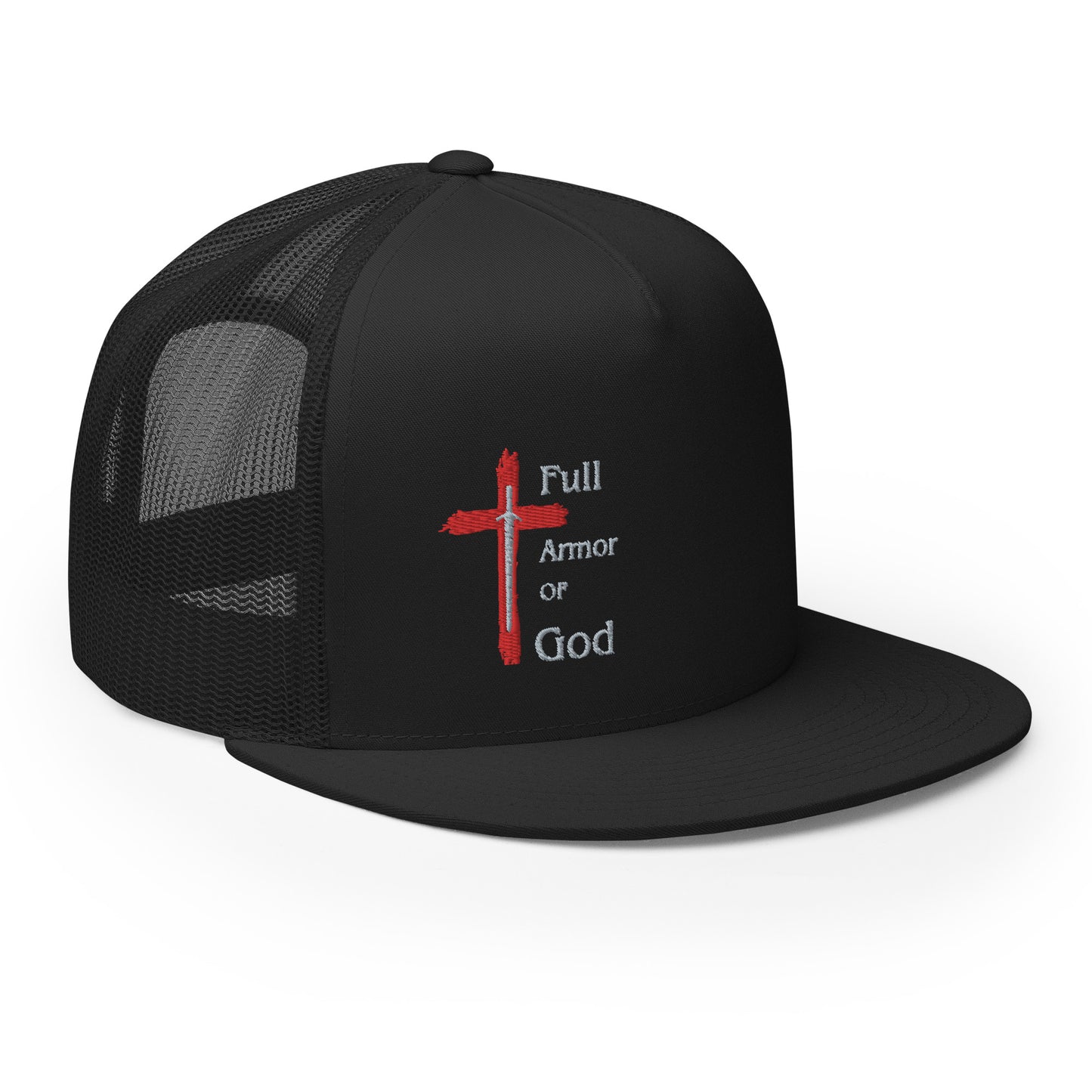 "Full Armor of God"  Snapback Trucker Cap