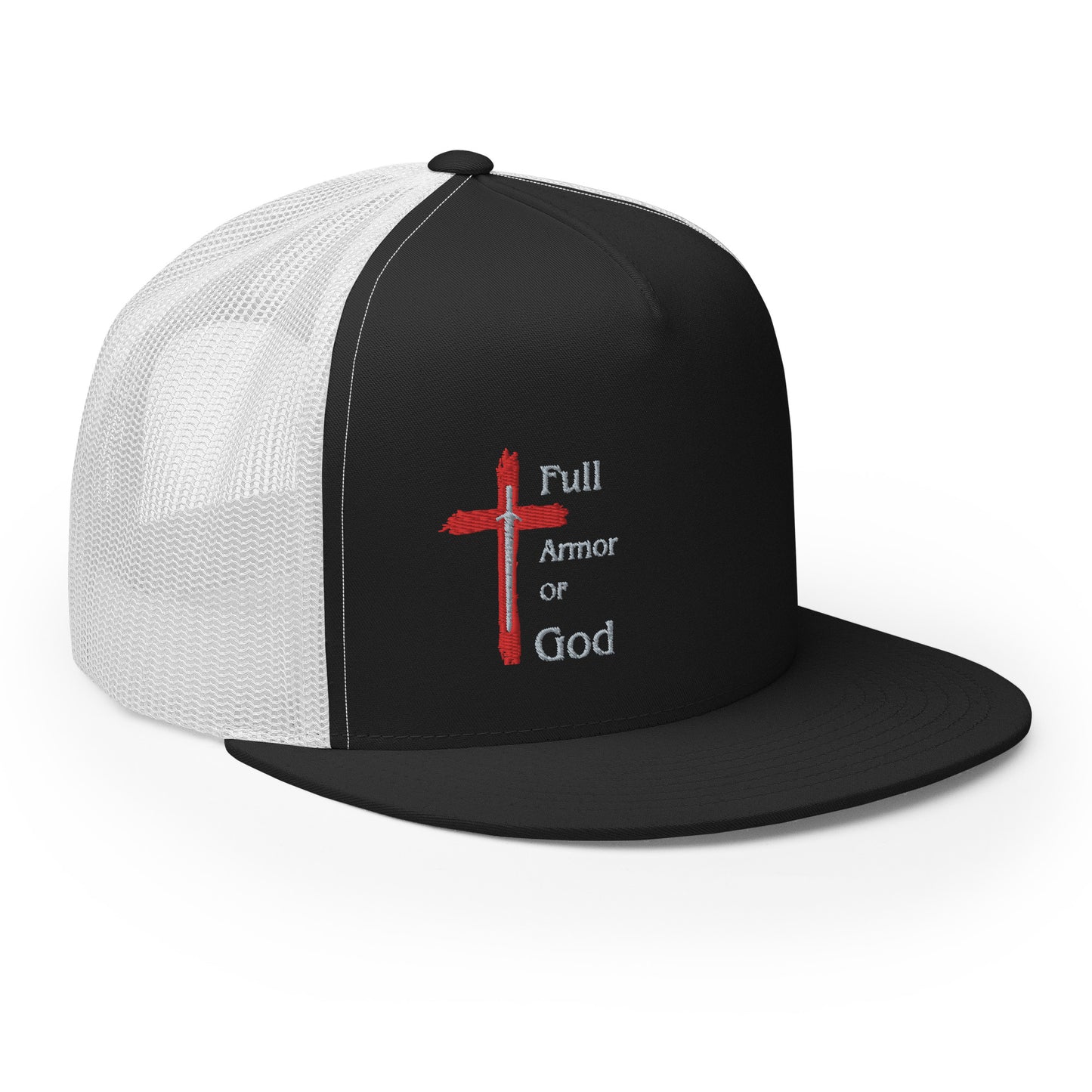 "Full Armor of God"  Snapback Trucker Cap