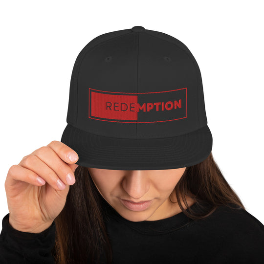 "Redemption" Ypng-6089M Wool Blend Snapback Hat