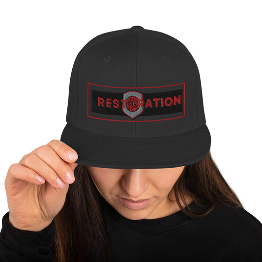 "Restoration W/Shield" Snapback Hat