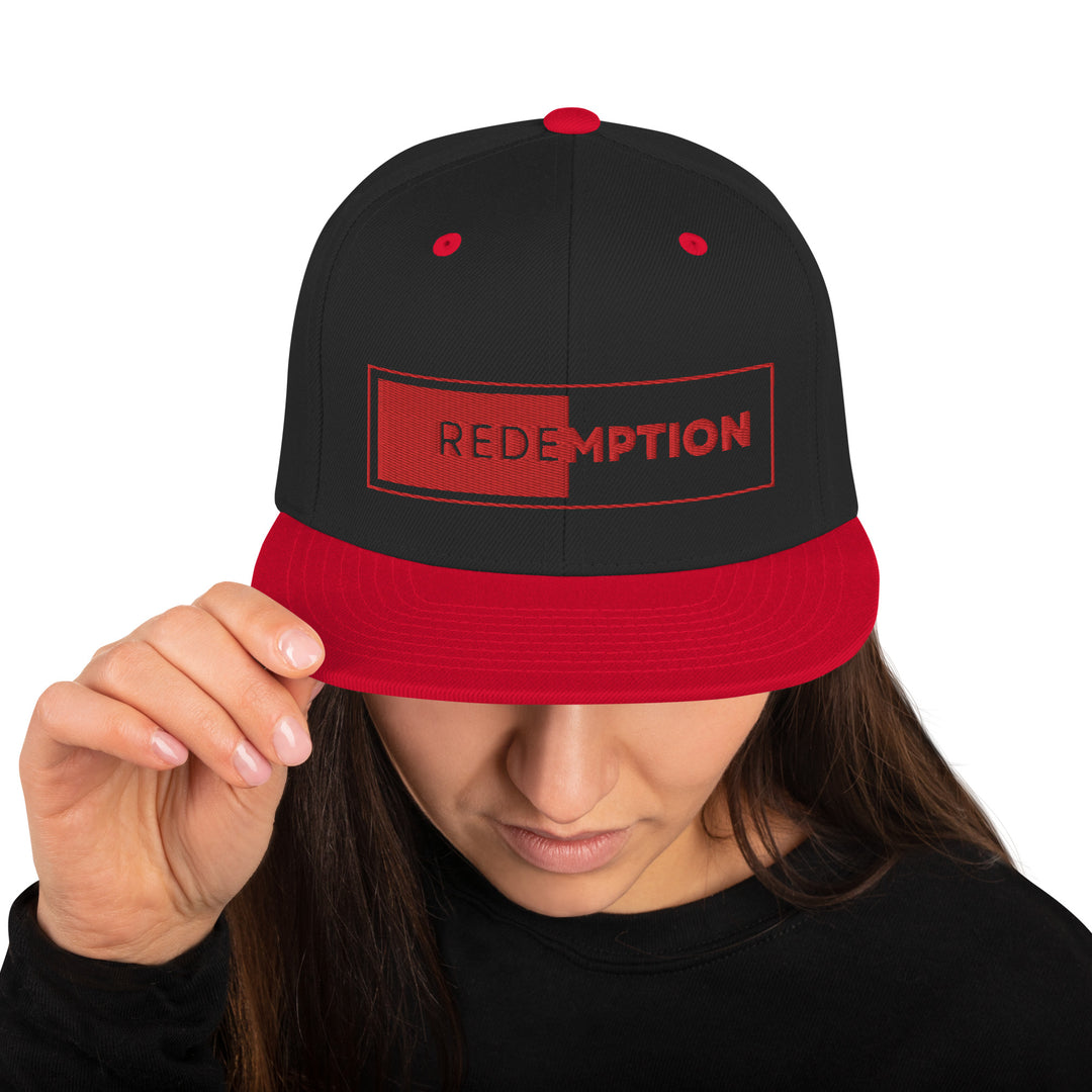 "Redemption" Ypng-6089M Wool Blend Snapback Hat