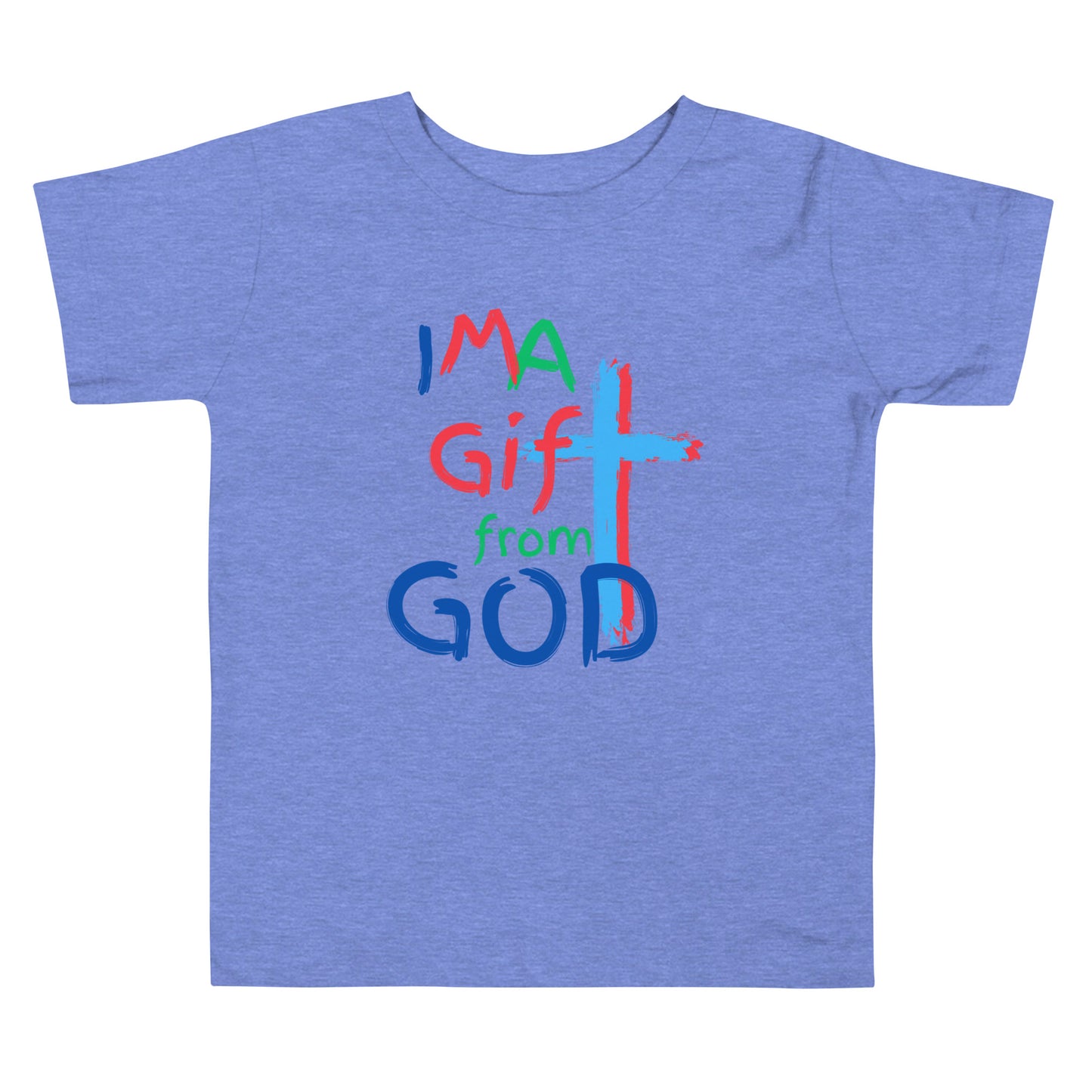 "I M A Gift from GOD" Toddler Short Sleeve Tee