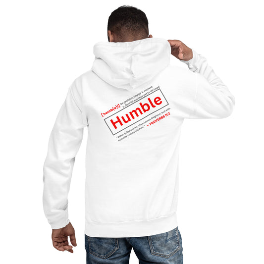 "Be Humble" preshrunk  double lined Hoodie