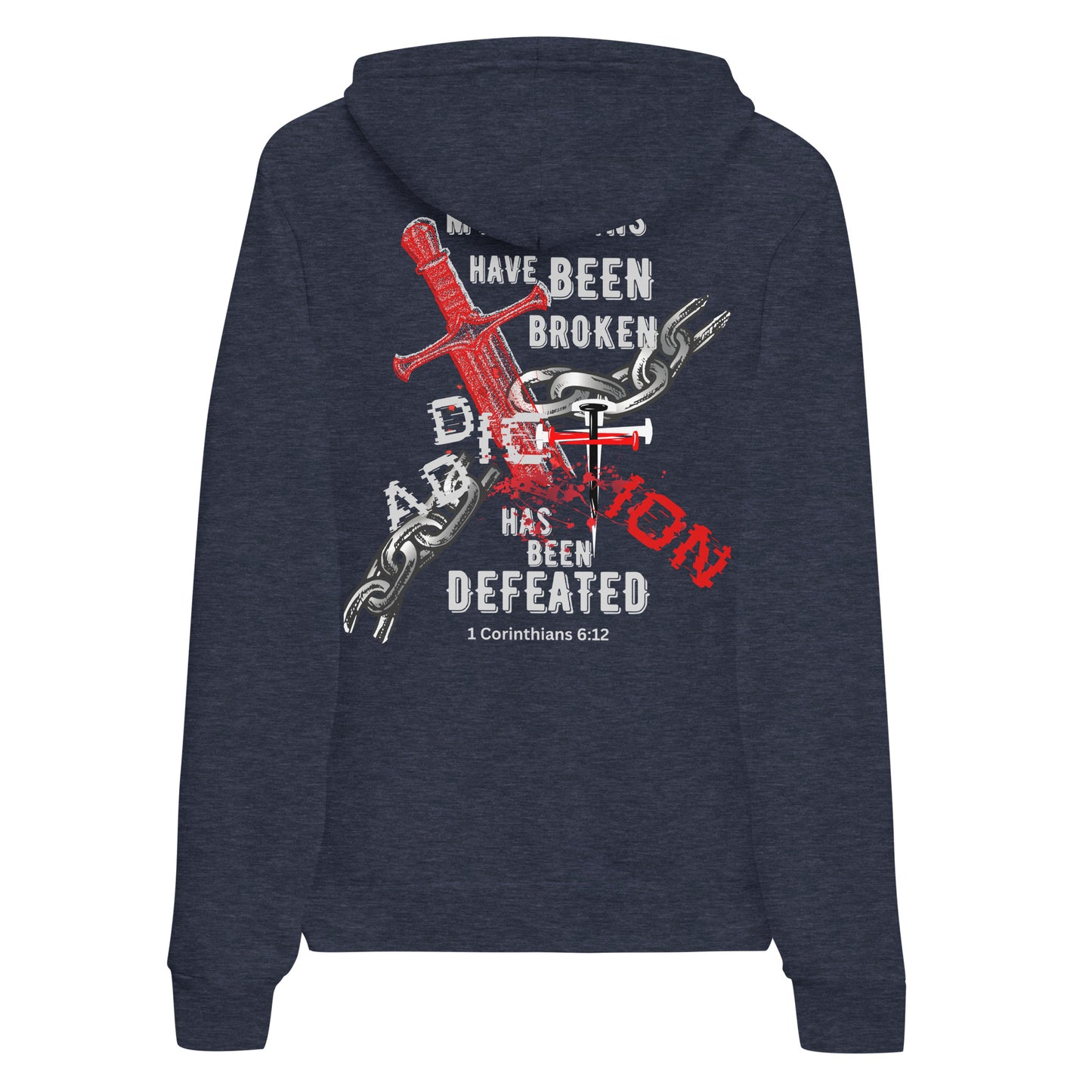 GAW "Addiction has been Defeated"  hoodie 6.5pz