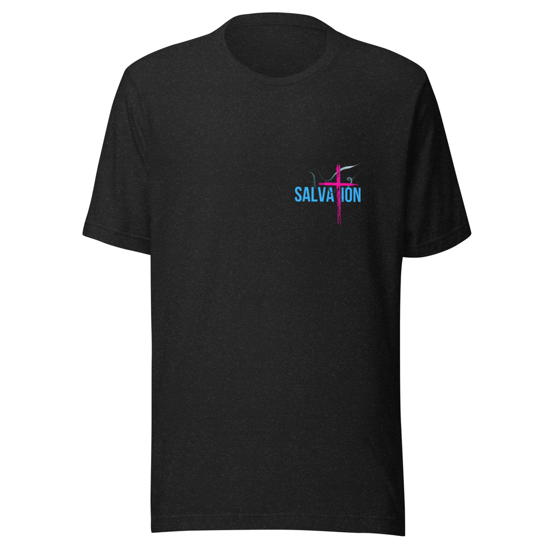 "Salvation Through Jesus Christ"  preshrunk  T-Shirt BC-3001