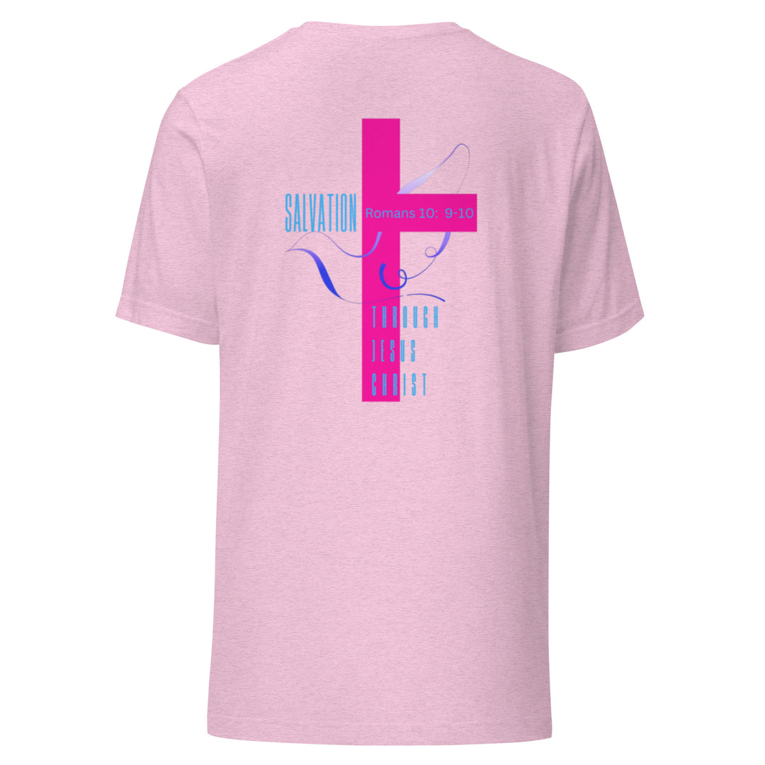 "Salvation Through Jesus Christ"  preshrunk  T-Shirt BC-3001